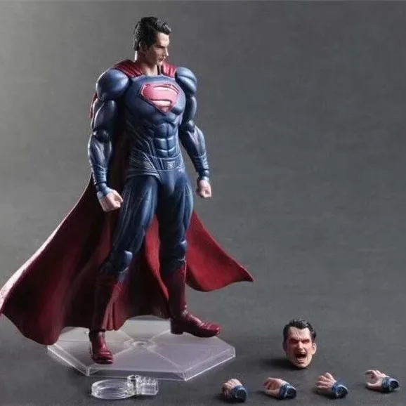 

PA Arts Kai Justice Dawn Batman vs Superman Poseable Superman with Base Action Figure Model