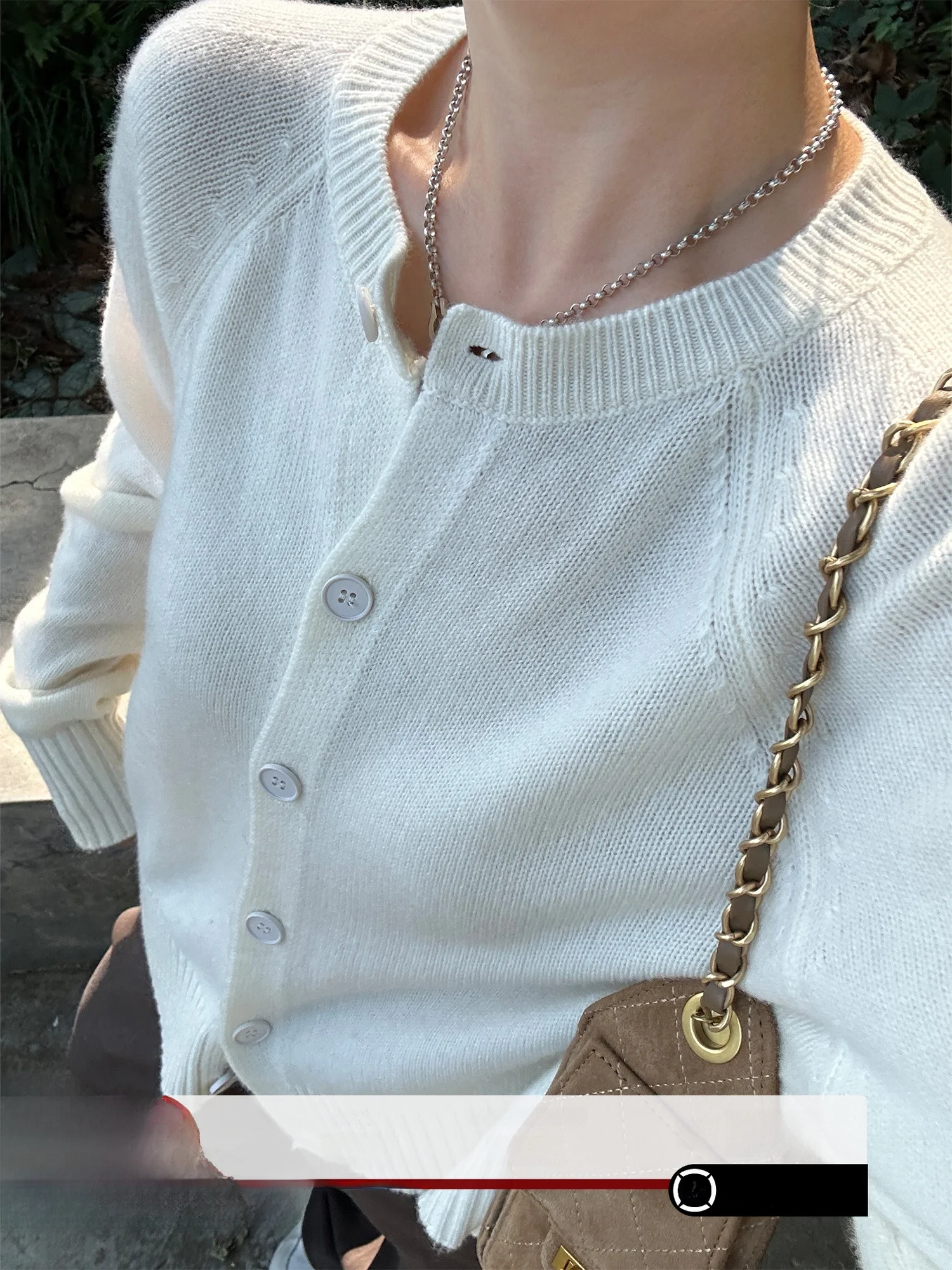 

Женский шерстяной вязаный кардиган свободного кроя с длинными рукавами, белый свитер в корейском стиле для осени и зимы