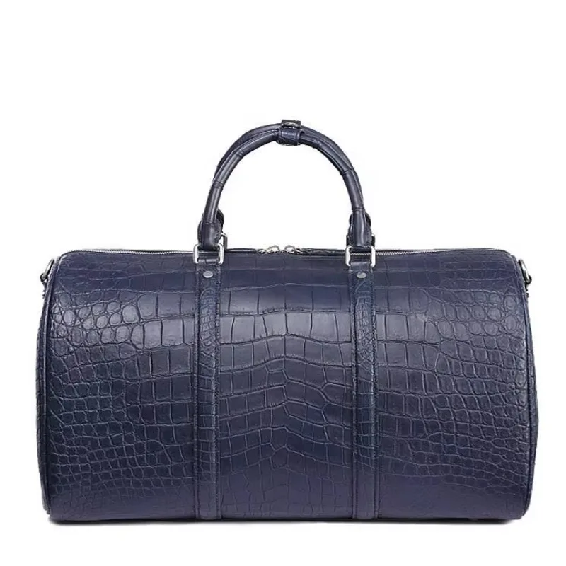 Travel Bags, Crocodile Weekend Travel Bags, Unisex, Fashionable and Elegant