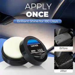 Car Leather Seat Maintenance Care Oil Multifunctional Cream Interior Polishing Stain Removal Refurbished Leather Sofa Cleaning
