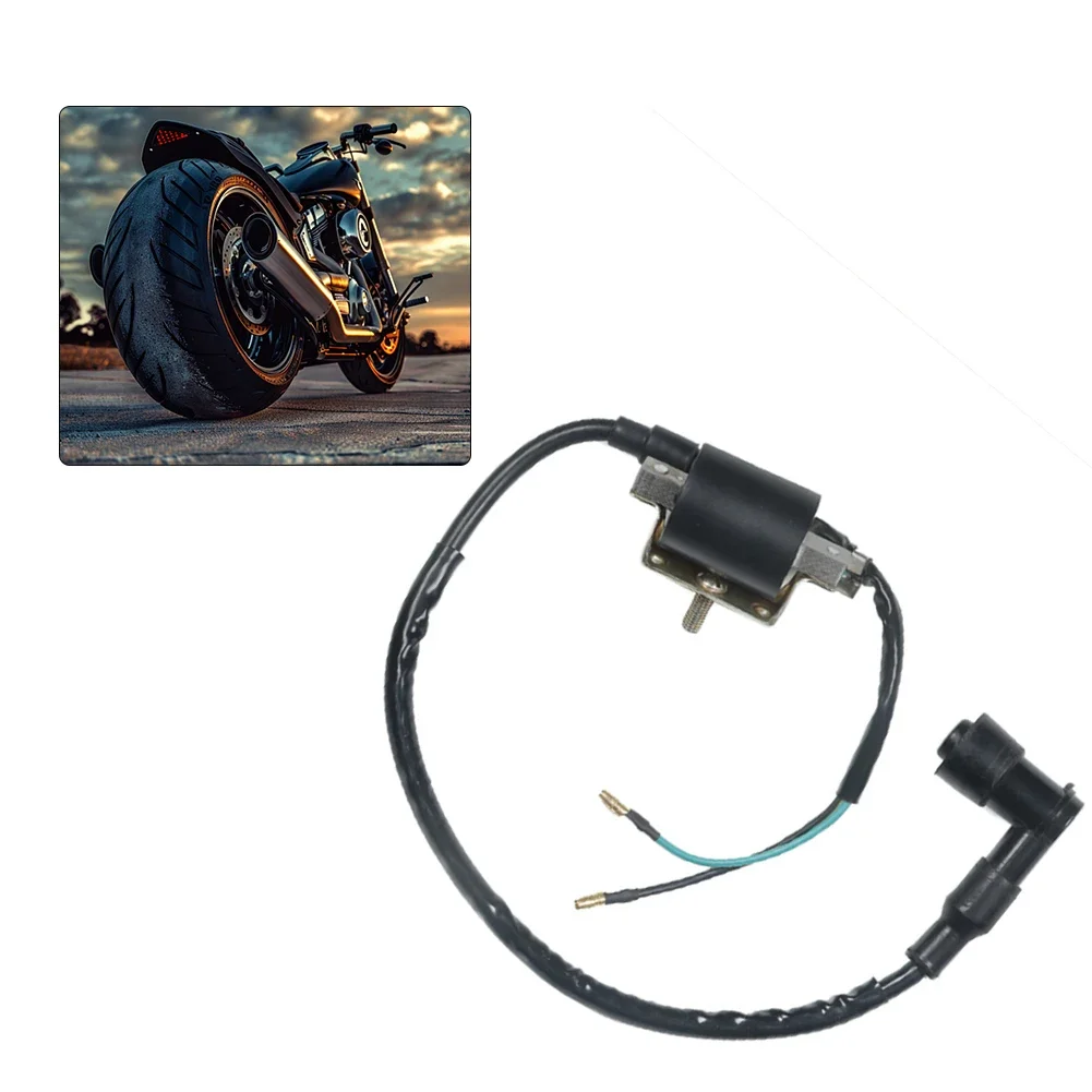 

Durability Ignition 12V Ignition Coil Reliable Engine Starting Robust Durability 12V Ignition Coil For Dirt Bike