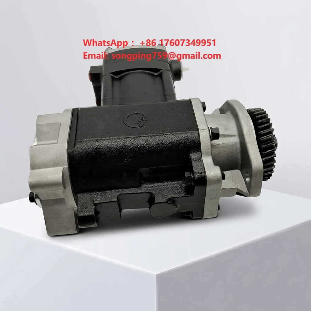 Premium Heavy Duty Air Compressor for Dongfeng Cummins Bus Engine Cooling System Replacement Service Parts