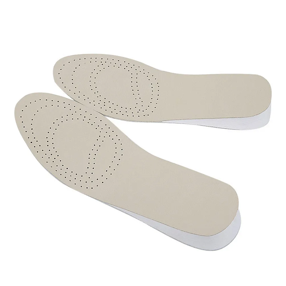 1Pair Premium Cow Eva Heightening Insoles Shoe Lifts for Height Increase Comfort Non Slip Fit Dress Casual Shoes Taller