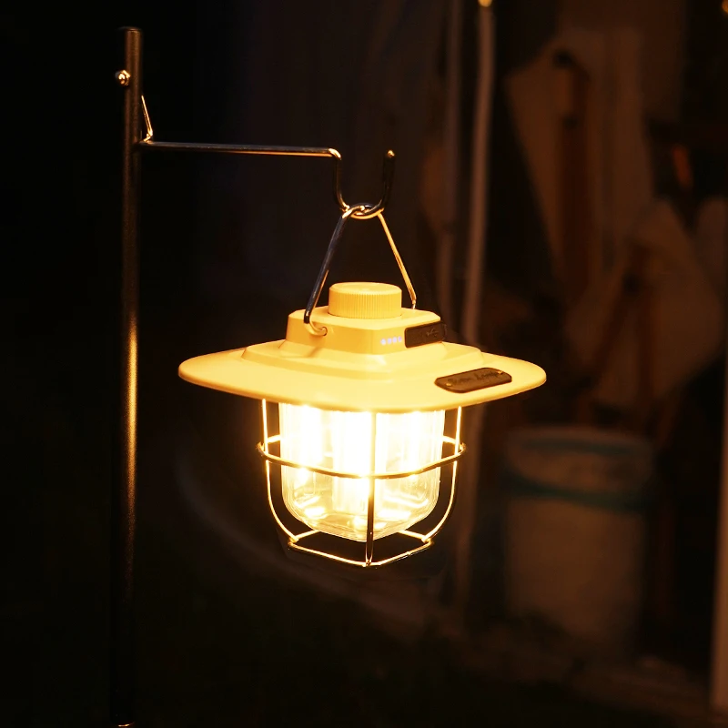 Neue LED Camping Licht Outdoor Multifunktionale Camping Zelt Licht, Wiederaufladbare Retro Pferd Licht Outdoor Tragbare Handheld Licht