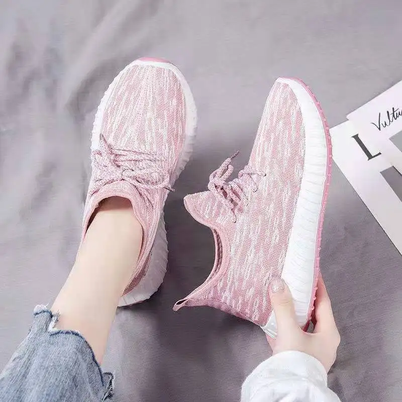 New Women's Sports Shoes 2023 Summer and Autumn Casual Shoes Comfortable and Breathable Sports Low Heel Casual Shoes