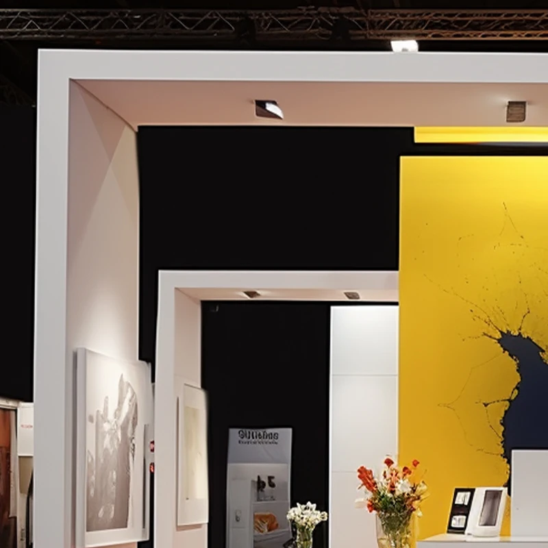 10x20Ft Trade Show Booth Portable Floor Standing Seg Frame Backlit Exhibit Banners Fair Booth Backdrop Displays