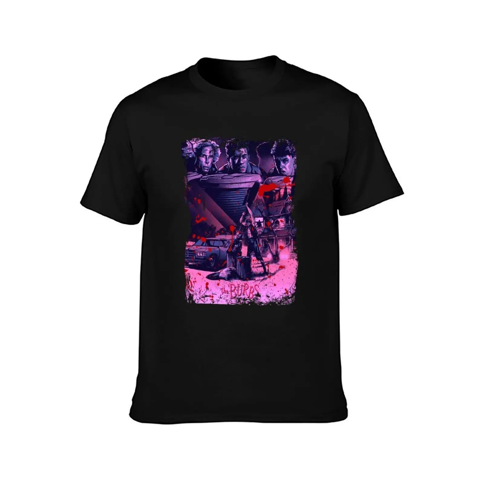 Strange Happenings The Burbs - Explore the Dark Secrets of Your Neighborhood T-Shirt, Summer Casual Cotton Tee, Unisex Men Women