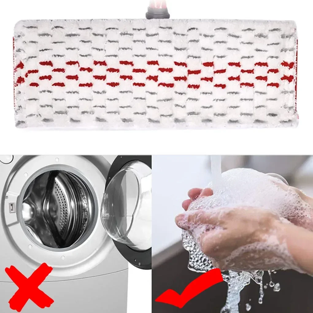 High Quality Microfiber Floor Mop Pads Reusable Flat Spin Mop Cloth Replacement for Vileda UltraMax Quick Drying Machine Washabl