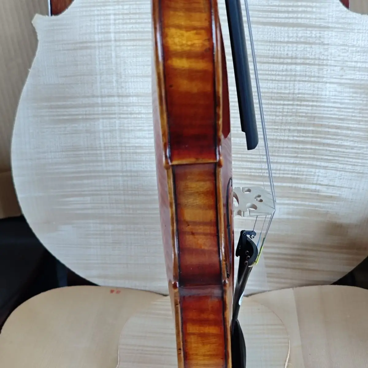 Handmade high-end solid wood imported violin professional level adult performance children's grading instrument