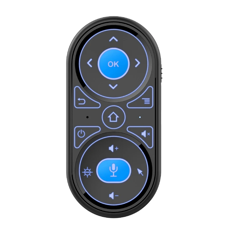 Wireless 2.4G Air Mouse RGB Backlight Gyro IR Learning For Google Voice Remote Control Rechargeable G11 Mini Keyboard