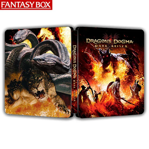 Dragon's Dogma Dark Arisen Limited Edition Steelcase FantasyBox (التخصيص، علبة فولاذية، قرص ألعاب غير متضمن)