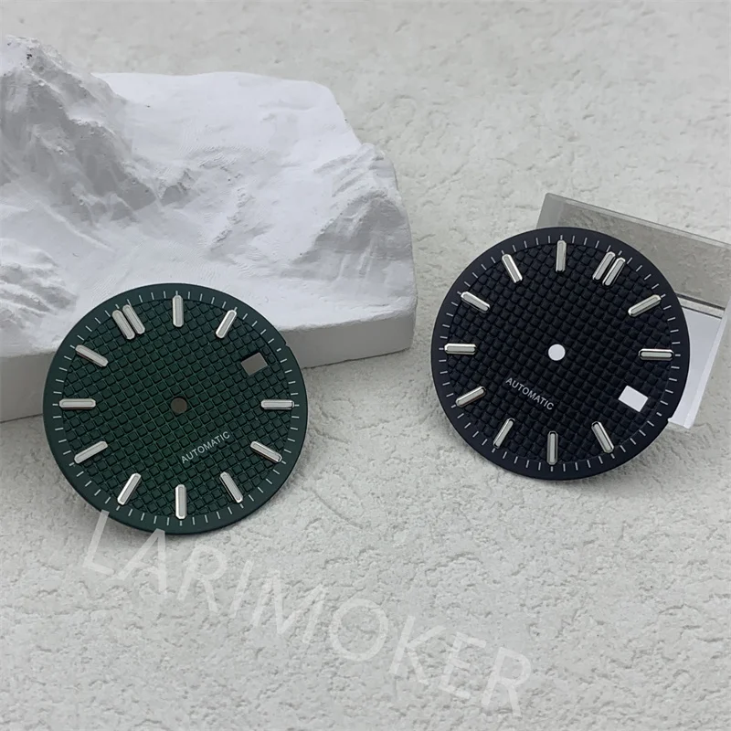 BLIGER 31mm watch dial C3 luminous with NH35 NH36 Miyota8215 821A DG2813 3804 PT5000 movement
