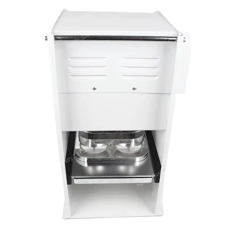 

Small semi-automatic plastic cup sealing machine