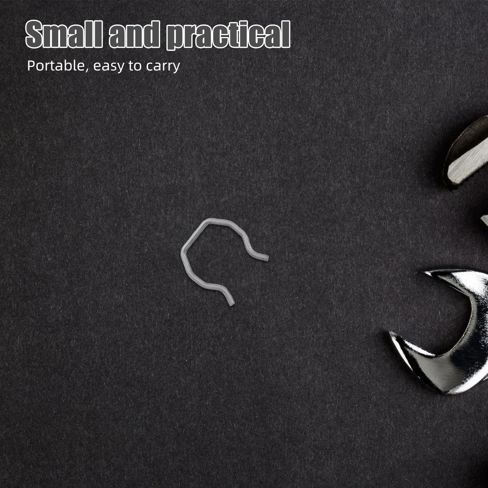 4Pcs Iron Fuel Injector Connector Clips Diesel Engine Plug Retainer Clamp Secure Fit Injector Connector for