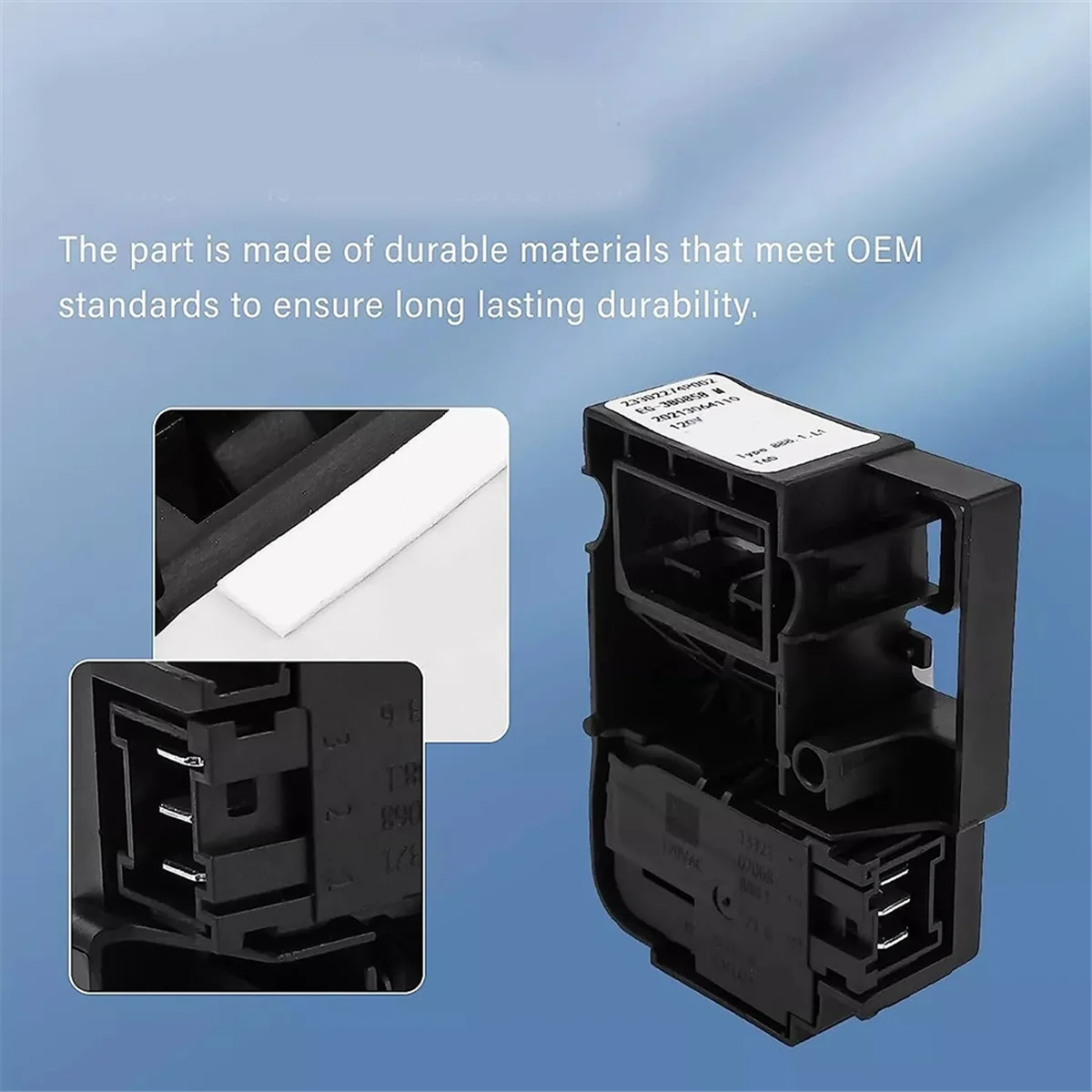 BISMZ WH01X27954 Аксессуары для переключателя блокировки крышки шайбы 290D1580P004 для GE Hotpoint Шайба с верхней загрузкой, дверной замок в сборе