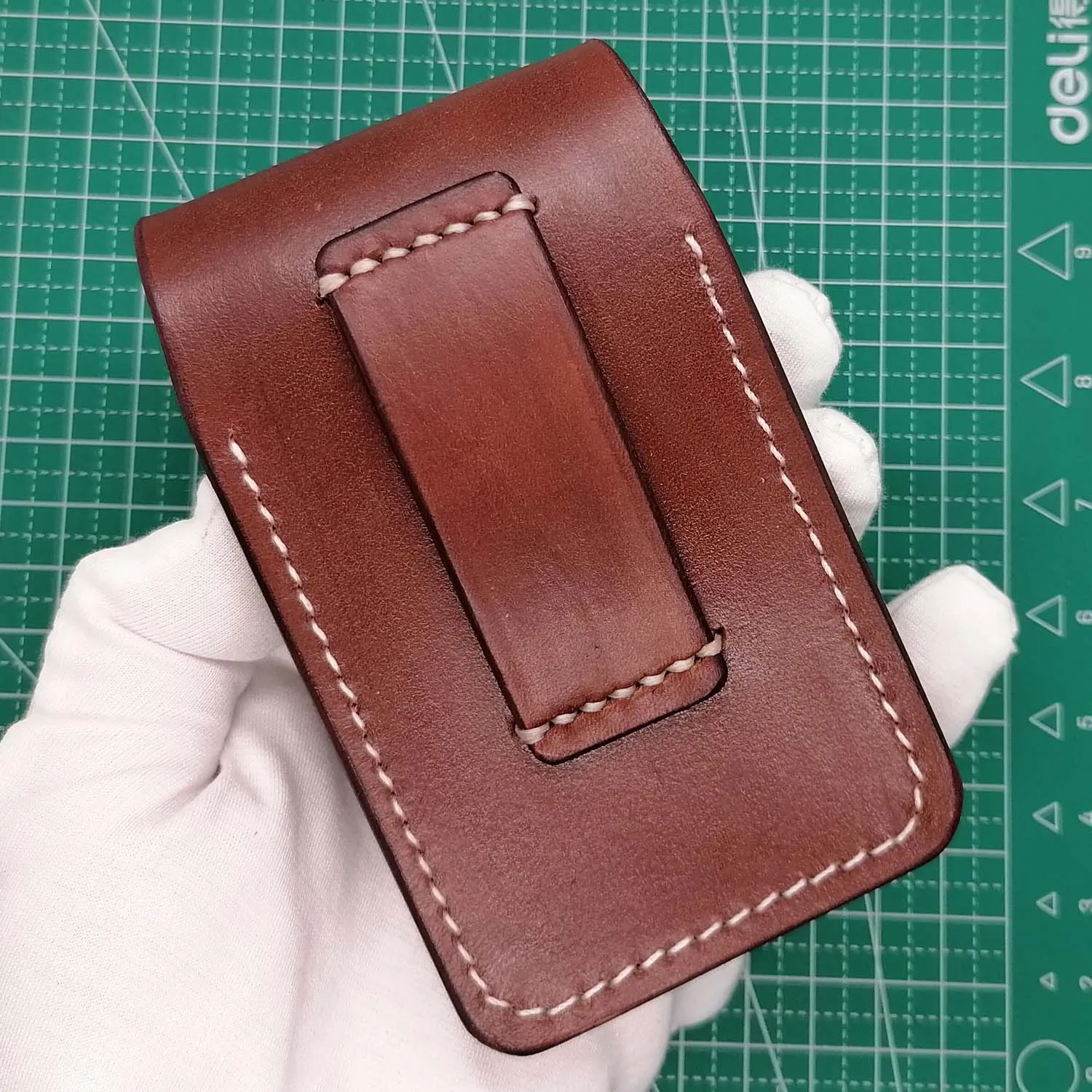 1 Hand Made Genuine Leather Sheath Pouch for Leatherman Took Kit