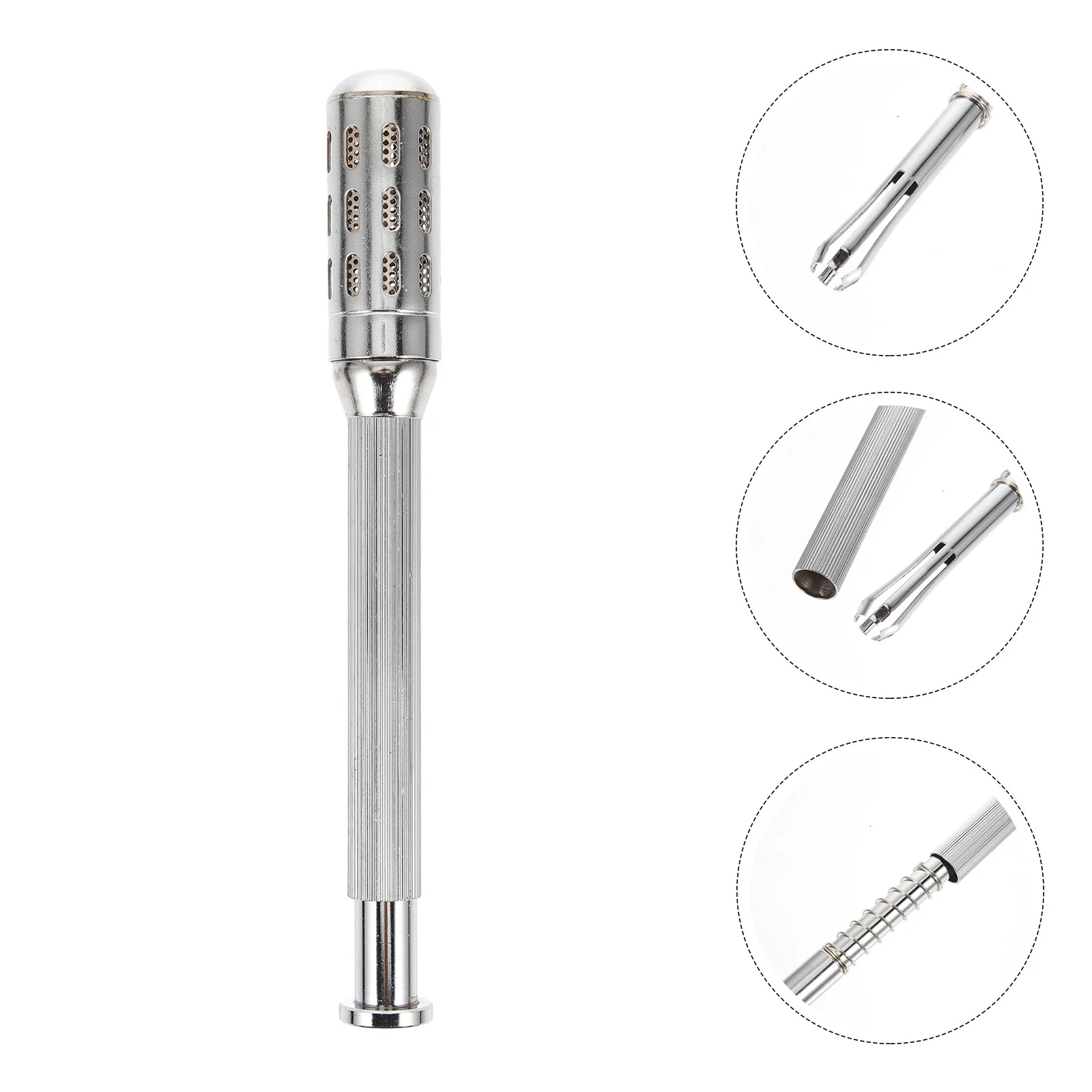 الكى عصا تدليك الفولاذ المقاوم للصدأ المحمولة العلاج الجسم قضيب للوجه السموم البطن القدم الإغاثة Moxas التبخير #4