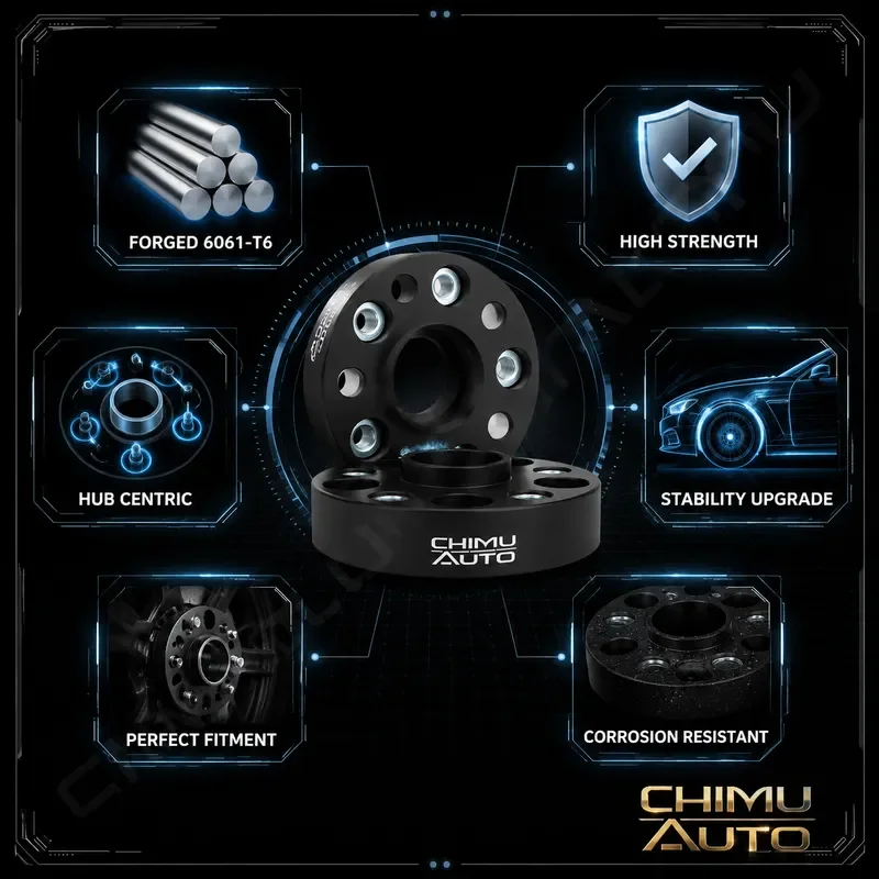 【CHIMU AUTO】 for BMW 1 2 3 4 5 7 Series M Series X1 X3 X5 X6 Z4 Forged Wheel Spacer Adapter 5x120 72.6mm Hubcentric