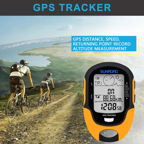 Imagen 2 del producto Altímetro Digital portátil, barómetro, localizador de brújula, receptor de navegación GPS de mano para acampar al aire libre, senderismo, pesca, escalada