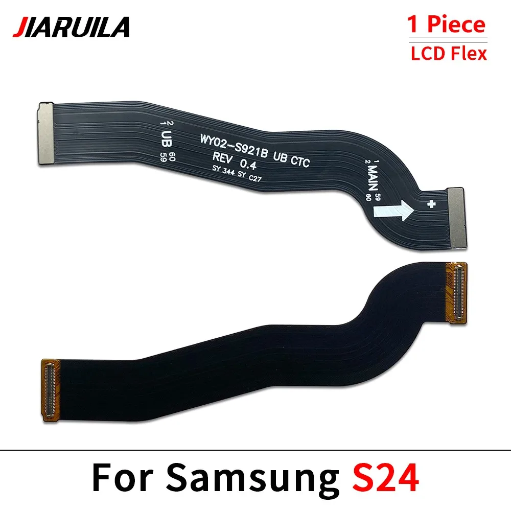 New LCD Screen Connector Cable For Samsung S21 S22 S23 S24 Plus Ultra Fe Display Flex Replacement Parts