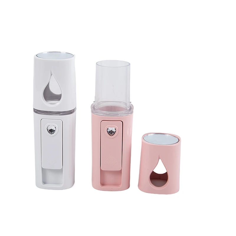 Nawilżacz twarzy przyrząd kosmetyczny USB do ładowania Mini Nano sauna do twarzy Cool Mist Face Atomizer nawilżacz twarzy