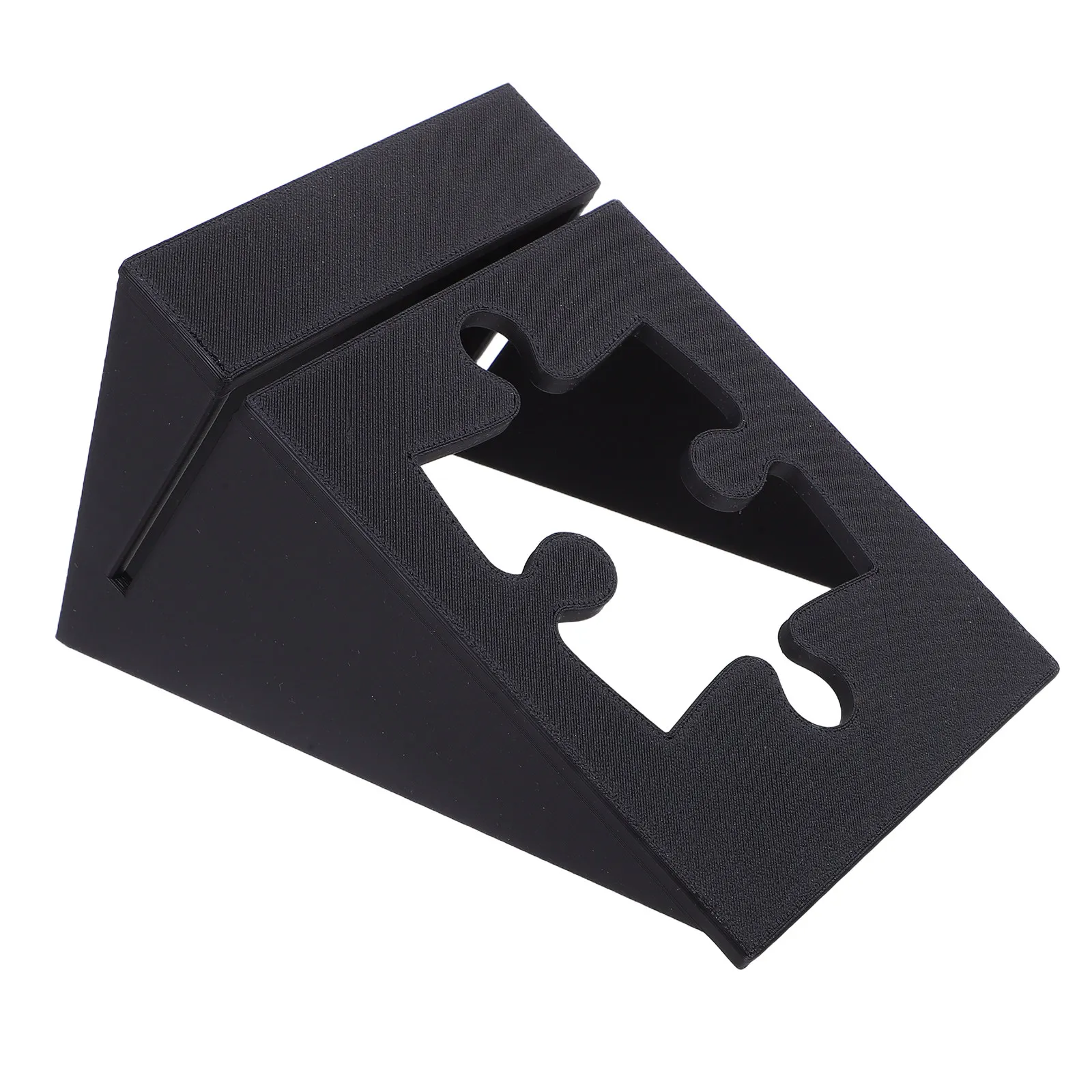 Jigsaw Board Accesorio Clasificador De Puzzles Assembly Stand Black Accesorios Organizadores