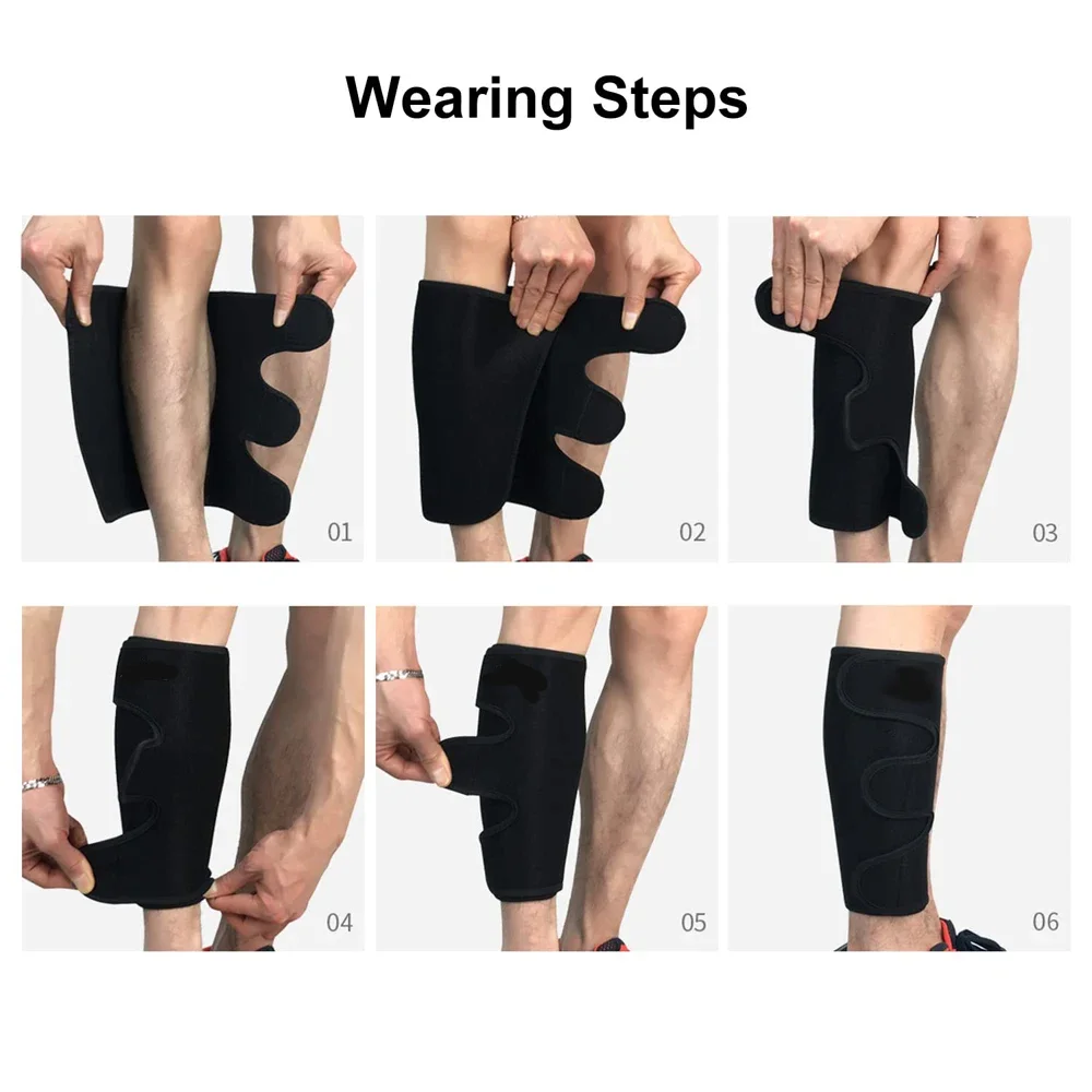 1Pcs Calf Support Brace, Adjustable Shin Splint Compression Calf Wrap Sleeve for Muscle Swelling Pain Relief Hiking Training