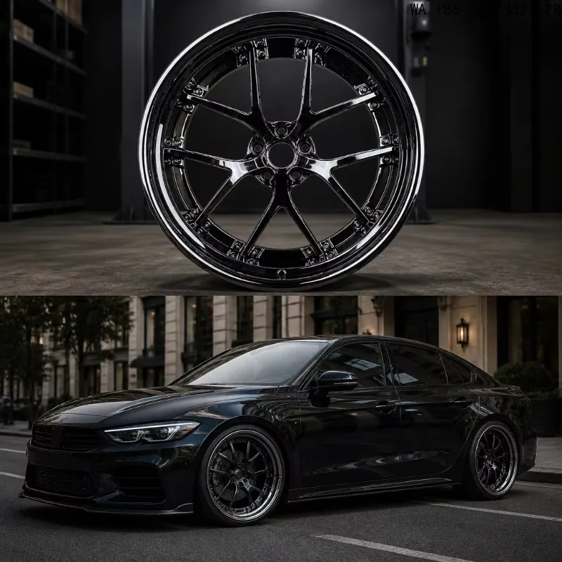 Brushed Gunmetal Personal Luxury Forged Wheels 18 19 20 21 22 Inch 5x114.3 5x112 For Audi C8 C7 B9 B8 Q5 For Volkswagen Golf GTI