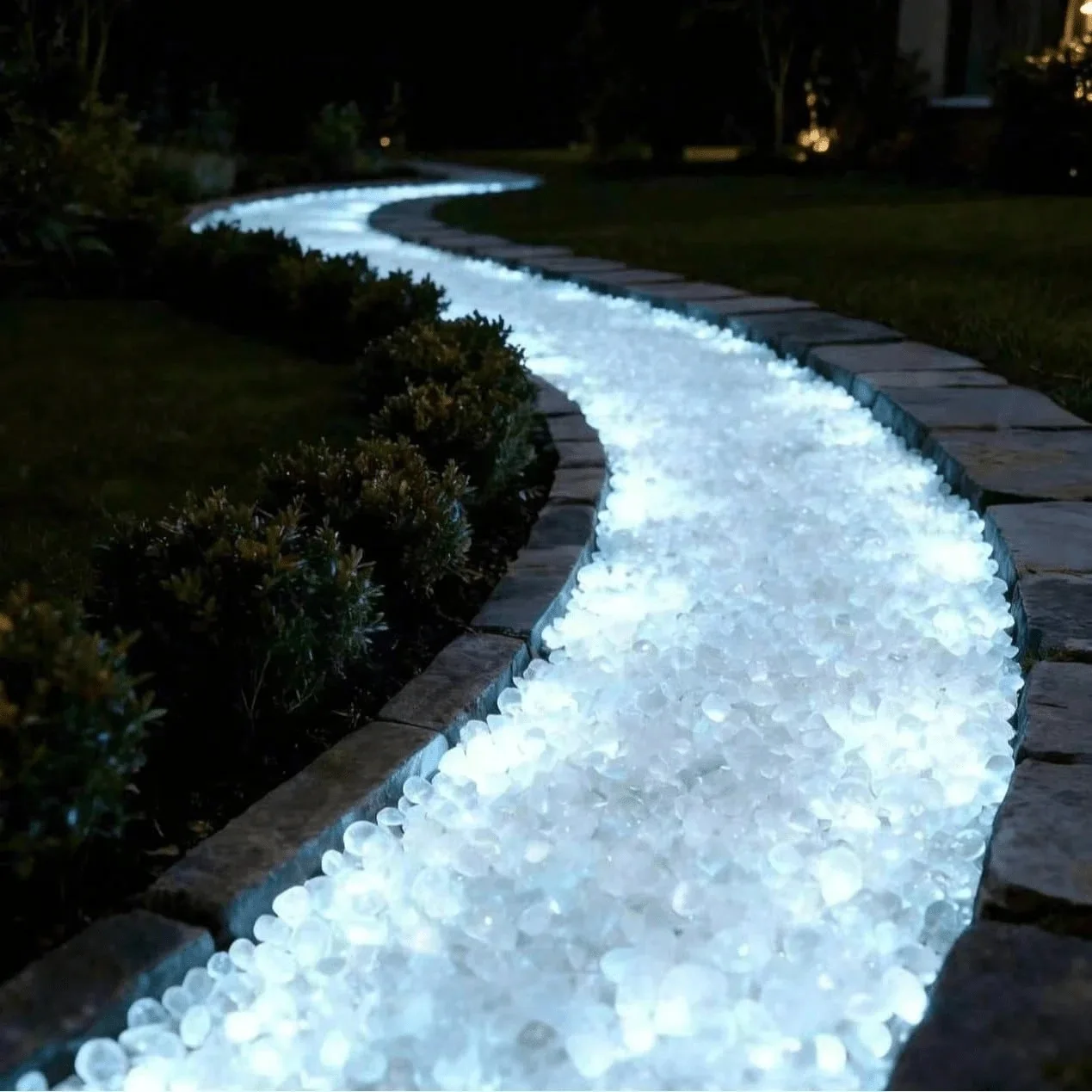 Glow-In-The-Dark Stones, Colorful Luminous Decorative Pebbles, Multi-Color Options. These …Outdoor Fluorescent Stones Are Suitab