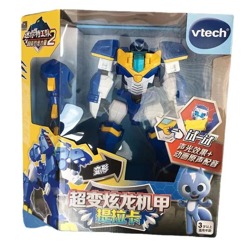 MiniForce X Transformation MiniForce Special Agent Transformation Robot Model Toy Puzzle Assembly Transformation Mech children's