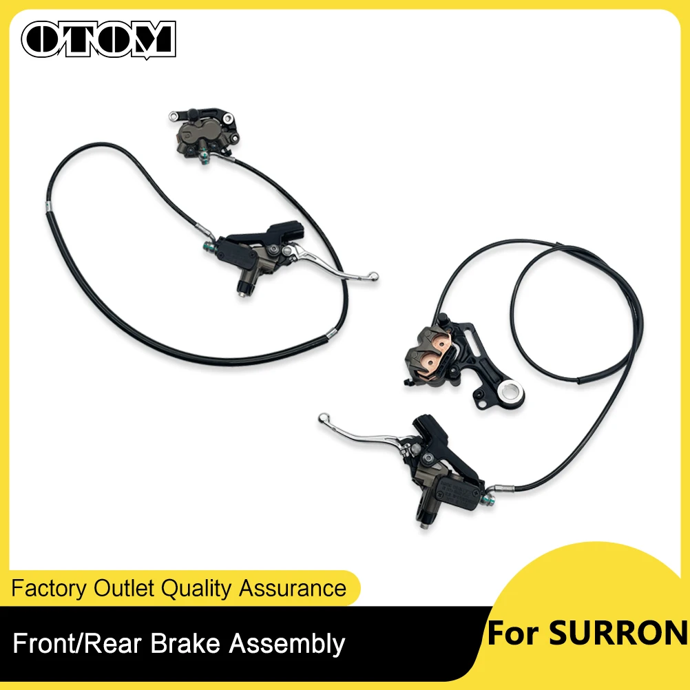 For Ultra Bee Motorcycle Front Rear Brake Assembly SURRON Electric Bike Brake System Kit