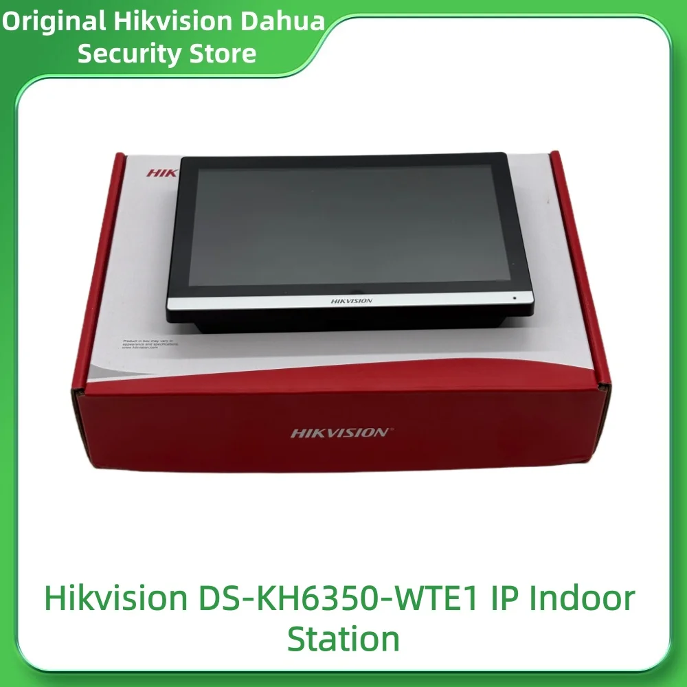 Hikvision Video Intercom DS-KH6350-WTE1 7-Inch Touch Screen Wifi Network Indoor Station Remotely Receive Calls