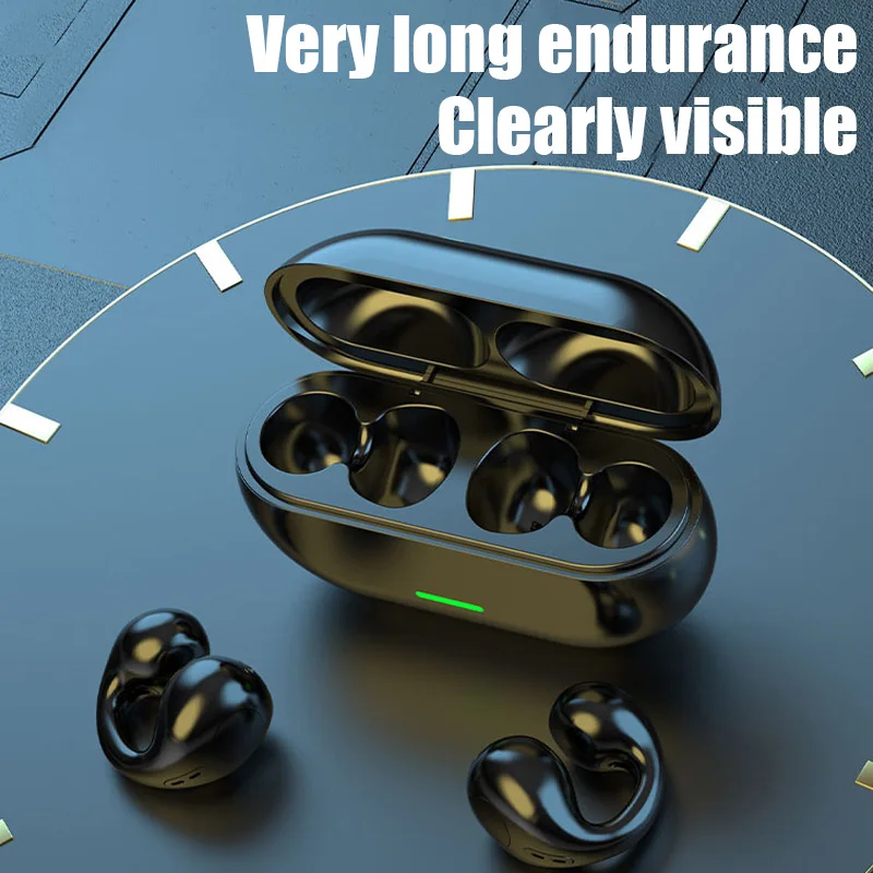 New Original T75 Bone Conduction Wireless Bluetooth 5.3 Headphones Sports Earphones HiFi Sound Quality Waterproof TWS Headset