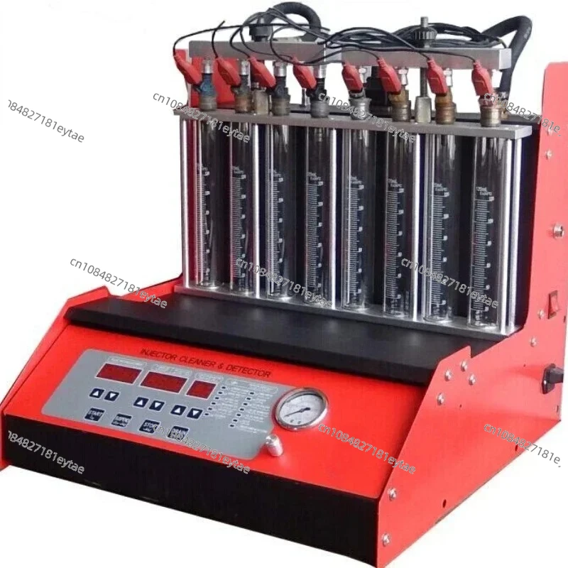 8 cylinder diesel injector cleaning machine BC-8H electronic fuel injector