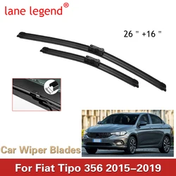 Wiper Front Wiper Blades For Fiat Tipo 356 2015 2016 2017 2018 2019 Windshield Windscreen Front Window 26