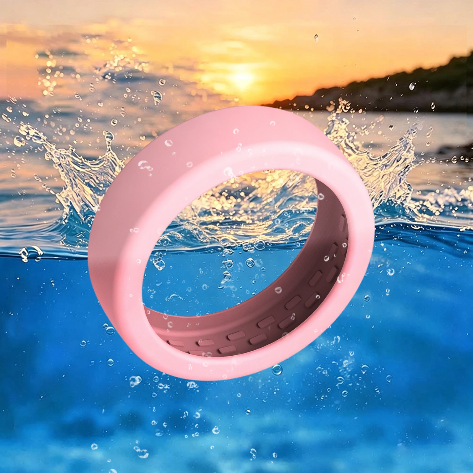 Lightweight Comfortable Ring Guards Fit for Oura Ring 5 Soft Silicone Case Protection Skin Cover for Men Women Working Out Gym