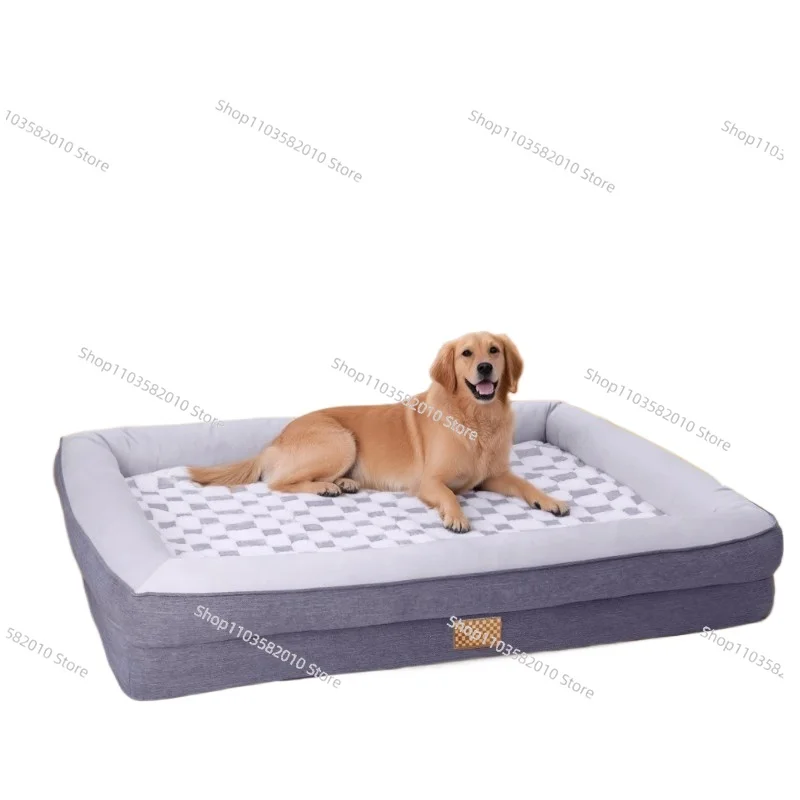 Removable Washable Dog Bed Sofa, Slip Bottom Memory Foam Pet Couch for Home