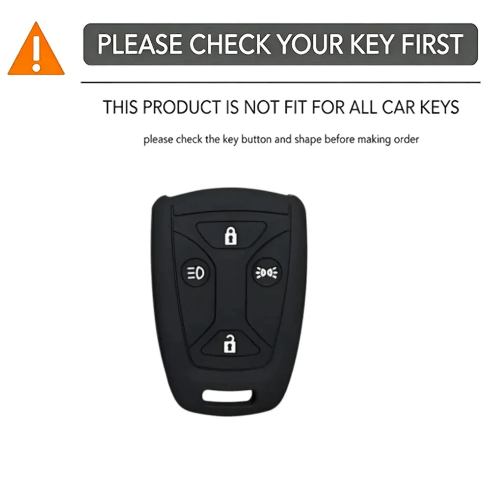For Saab Truck DC13 143 148 141 4X2 6X2R GRS905 R S G P Scania 1990 1994 1995 Silicone Remote Key Fob Ring Case Cover 4 Button