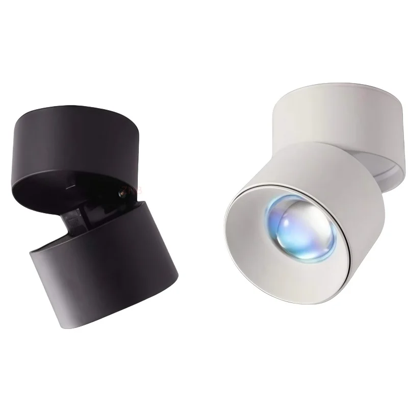 

Интернет-знаменитости закат Red Dawn Blue светодиодный вращающийся накладной прожектор 7W10W15W потолочный светильник коридор гостиной