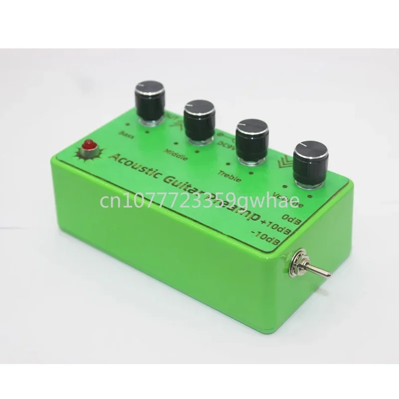 DIY Manual Portable Guitar Speaker Pre-tuning Board, 3-stage EQ Adjustment, Pre-amp Circuit Board