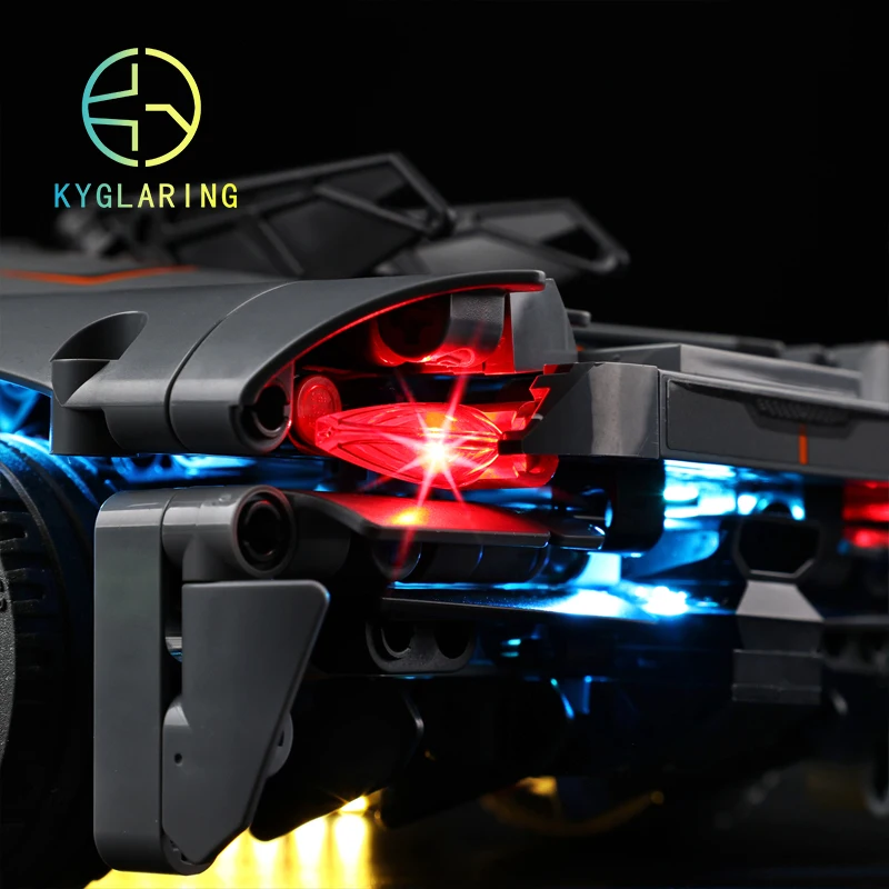 Kyglaring Led Lighting For 42173 Jesko Absolut Grey Hypercar LED Kit Toys (NOT Include the Model)
