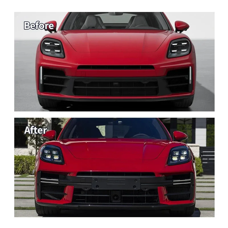 GTS Sport Design New 976 SD Front/Rear Bumper Fog Light Cutouts Carbon Bumper Rail Reinforcement for 2024 Carbon JHBSJ107