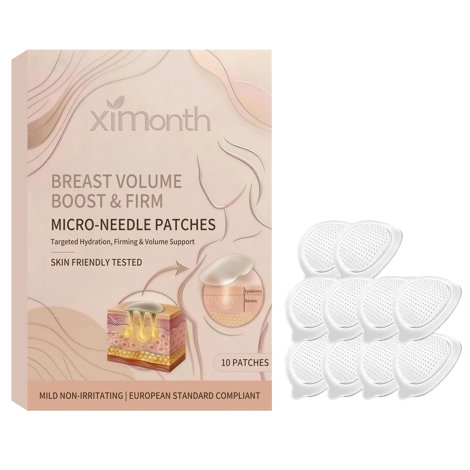 Women'S Accessories Target - Plaster z mikroigłami do powiększania i