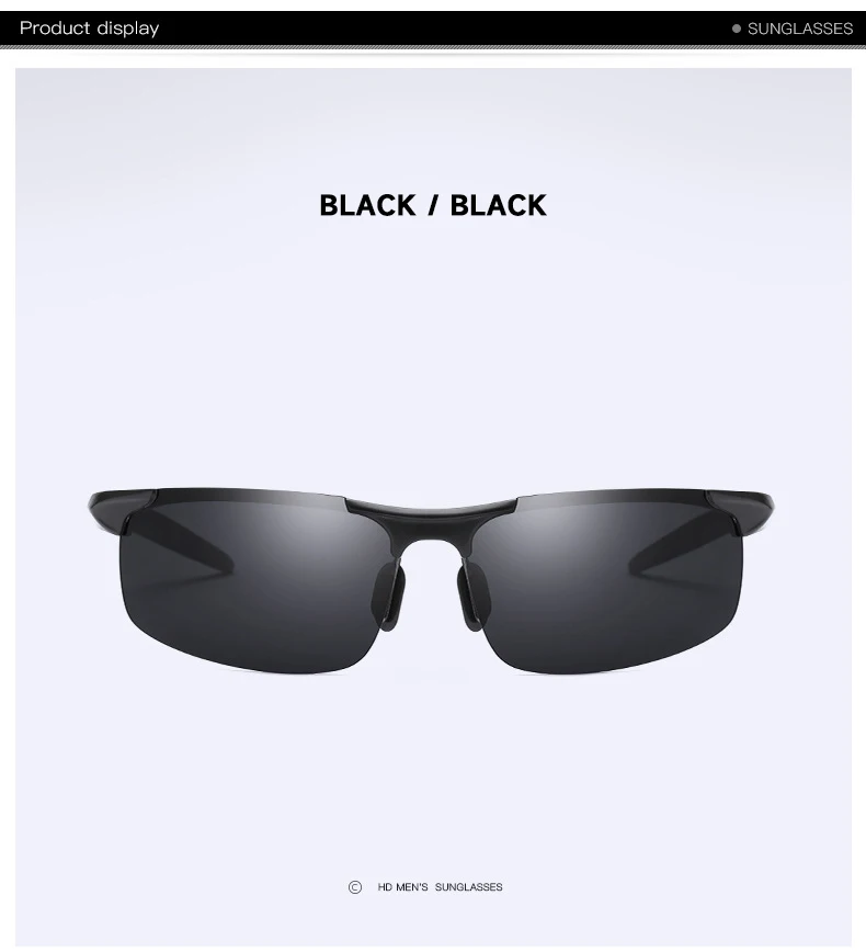 3PCS HD Polarisierte Radfahren Sport Schutzbrille Männer Im Freien Sonnenbrille Lauf Brillen Aluminium Magnesium Brille – Detail 8