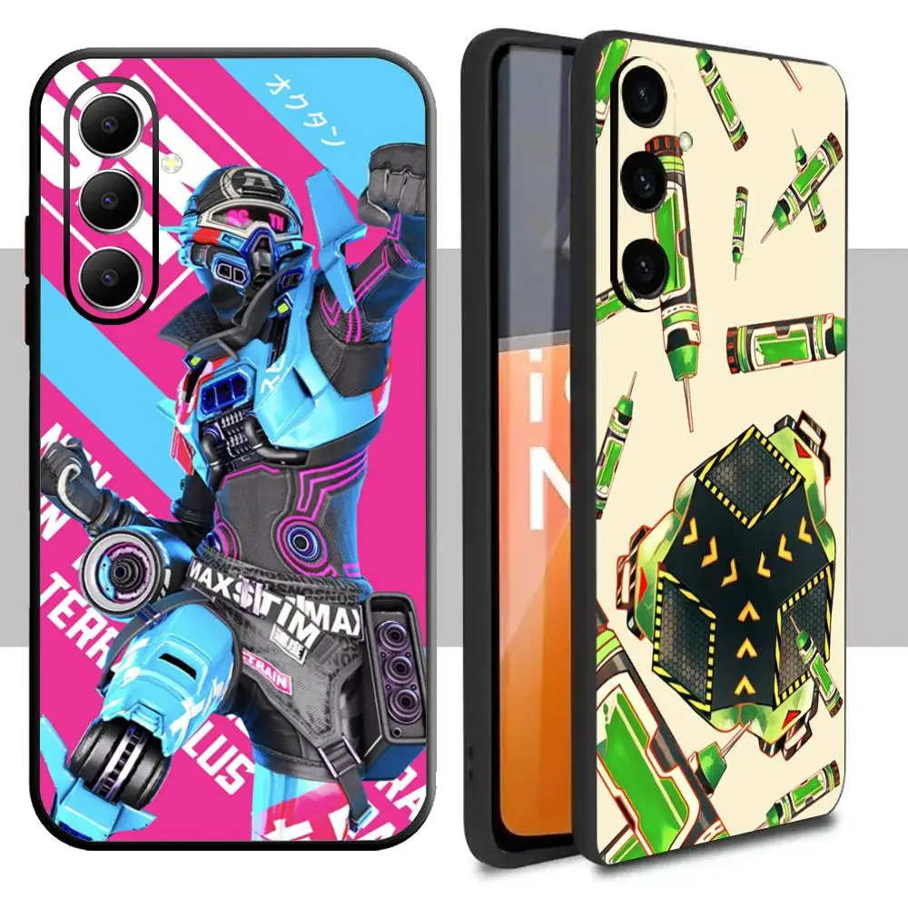 Game Apex Popular Phone Case For Samsung Galaxy A16 A56 A36 A26 A06 A55 A54 A15 A35 A25 Soft Black