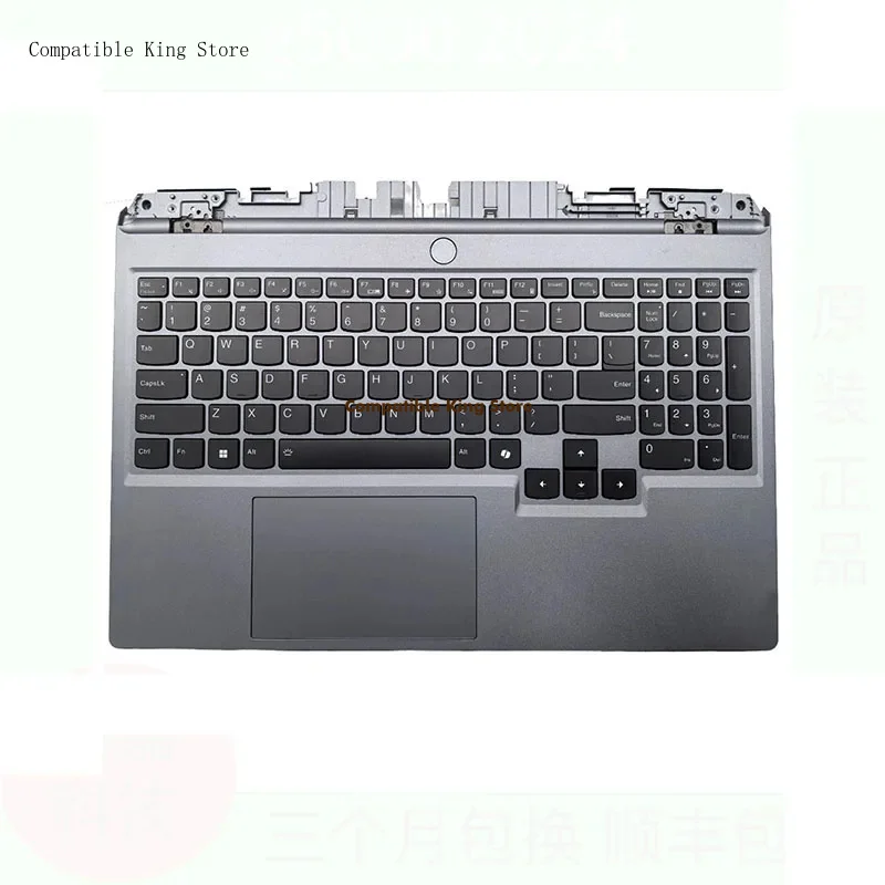 dd Palmrest With US Backlight Backlit Keyboard Touchpad For Lenovo G5000 IRX9 LOQ 15 IAX9 2024 Year Gray Color