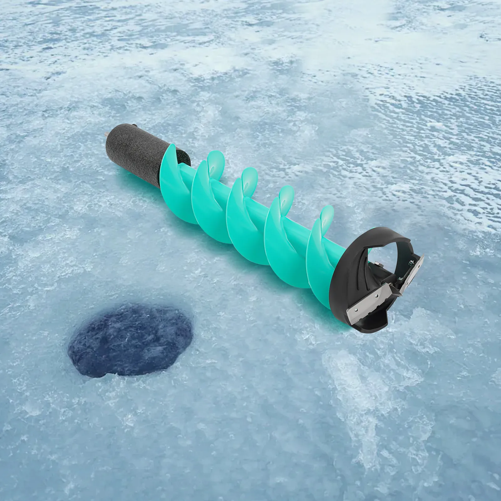 

Ice Drill Auger, Nylon Ice Fishing Auger Replacement Part, Ice Fishing Auger, for Ice Fishing and Ice Camping, 75cm