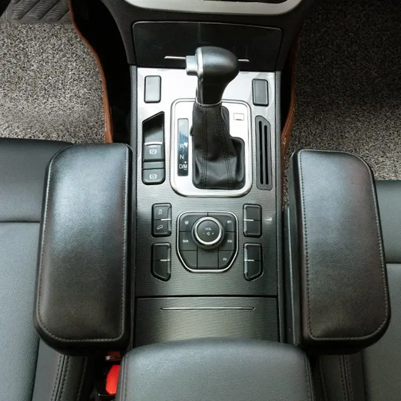 Car Armrest Elbow Support Rest with Storage Box Adjustable Height auto Seat Gap Elbow Pad Auto Console Side Elbow heighten pad