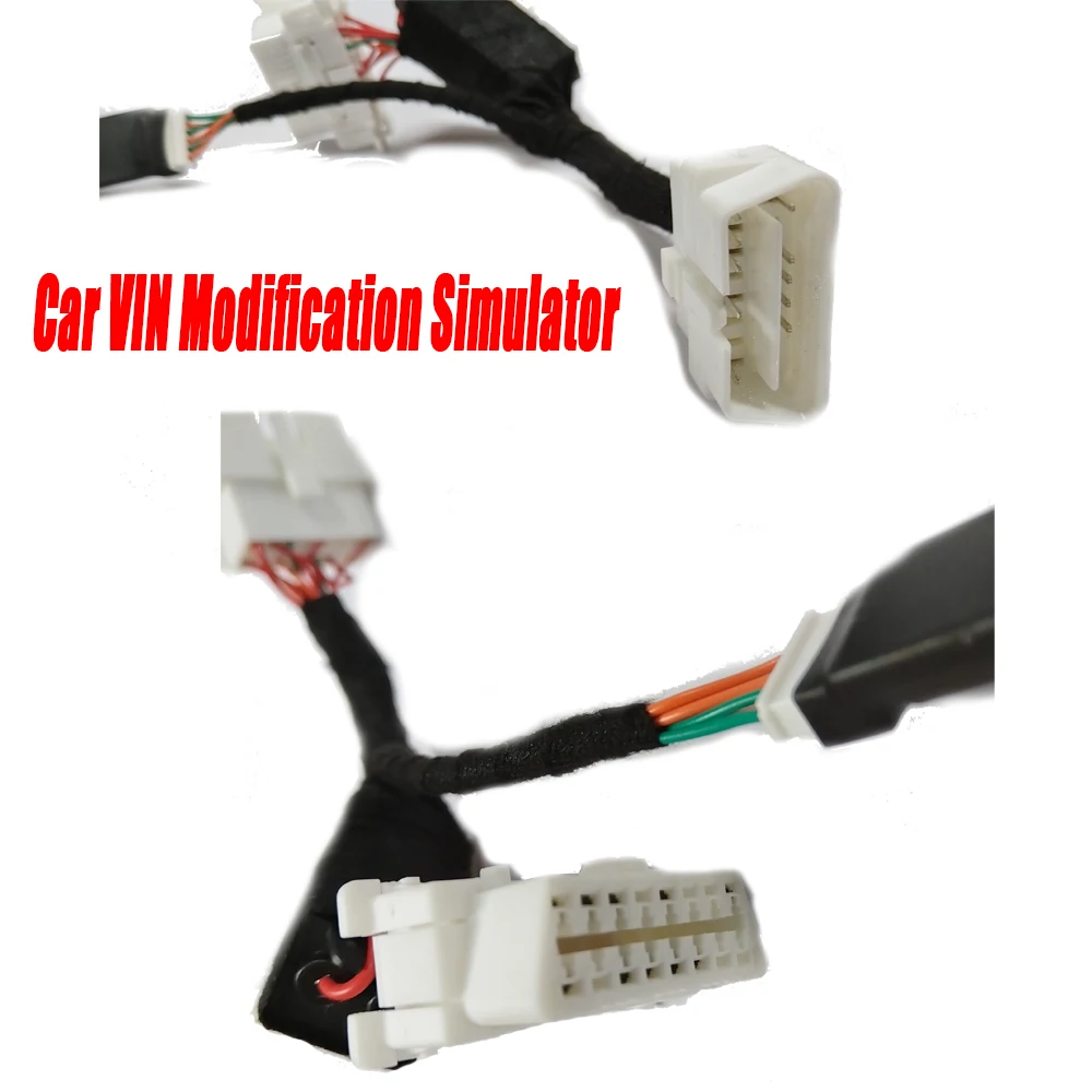 Simulador de modificação de troca VIN Suporte de filtro EOBD Quadros estendidos de 11 bits e 29 bits Ferramentas de modificação de número de quadro