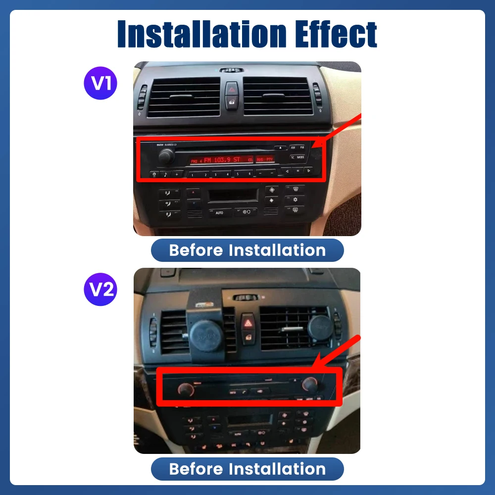 10.25” Car Radio For BMW X3 E83 2006-2011 CCC System GPS Navigation Multimedia Display Head Unit Touch Screen Video Player